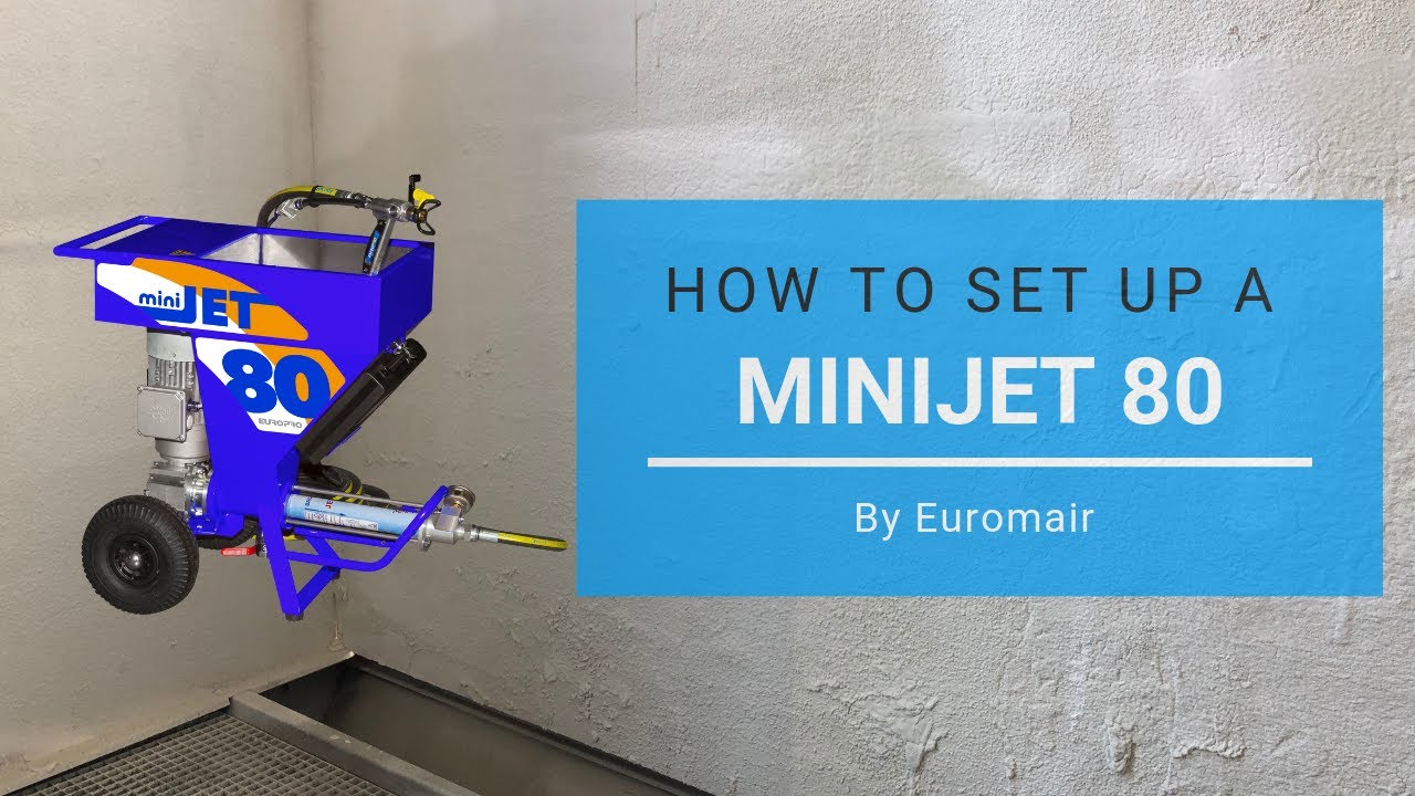 How to set up a Euromair Minijet 80
