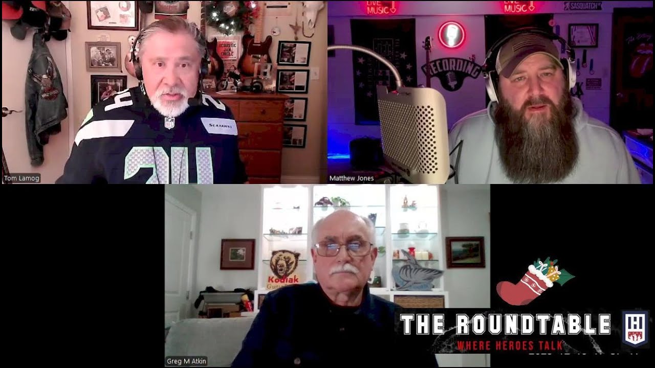 Ep 27 12172025 HEROSTOCKing Stuffers Edition:  Greg Atkin, Chris Parks and Anthony Lujan