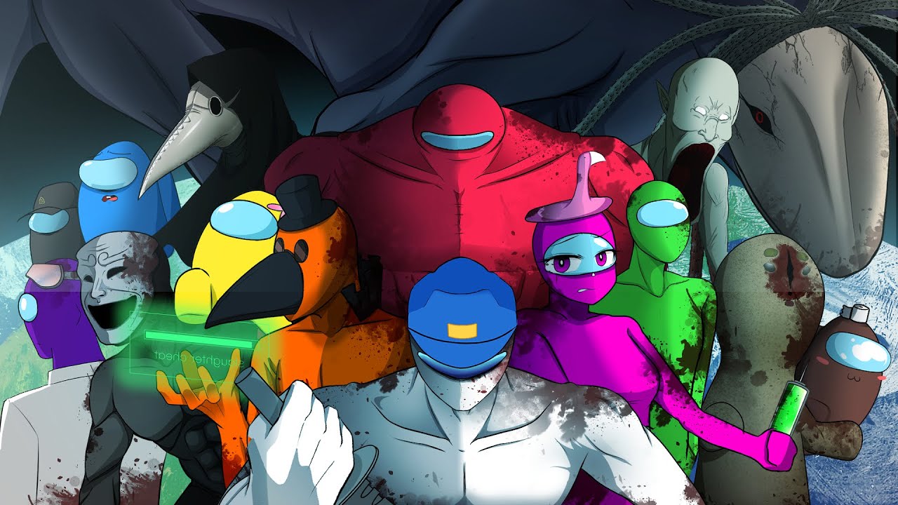 어몽어스 VR좀비 시즌2 몰아보기(1/2) [어몽어스 애니메이션] / [AMONG US ANIMATION]