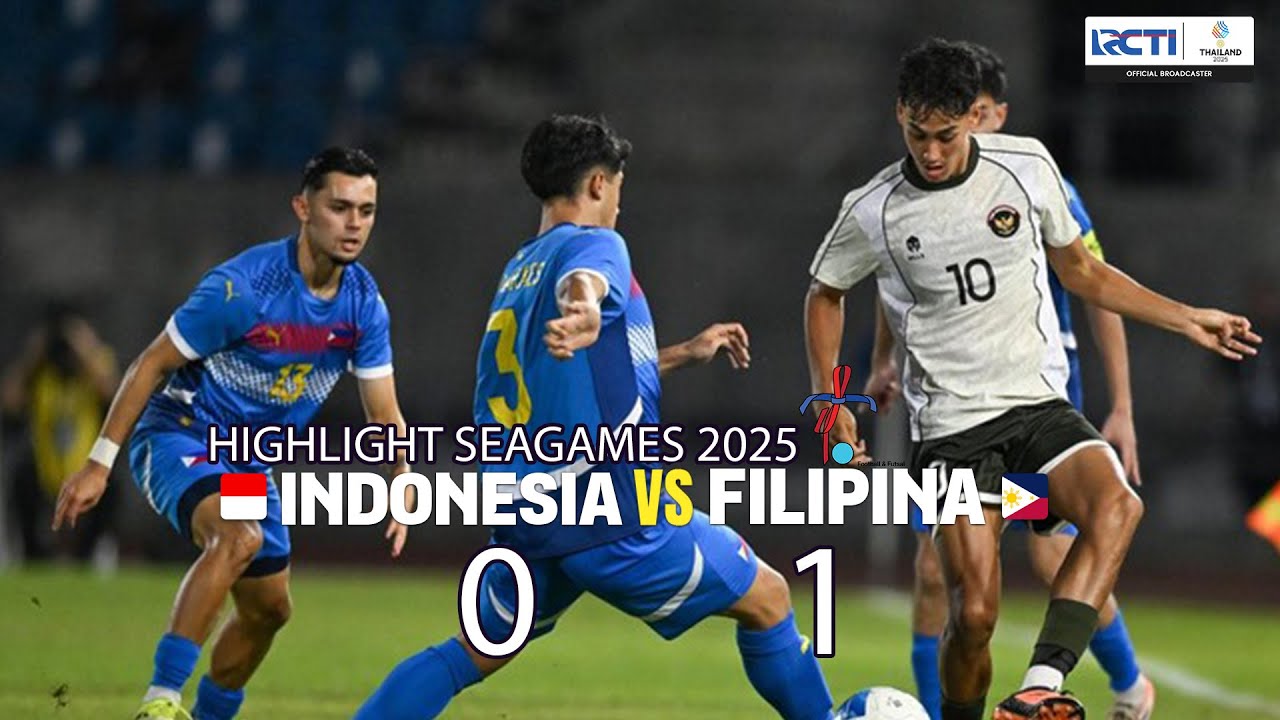 HIGHLIGHT INDONESIAvFILIPINA| FOOTBALL |Thailand 2025 Southeast Asian Games