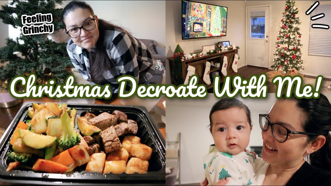 🎄CHRISTMAS DECORATE WITH ME! + Feeling Grinchy & MORE!