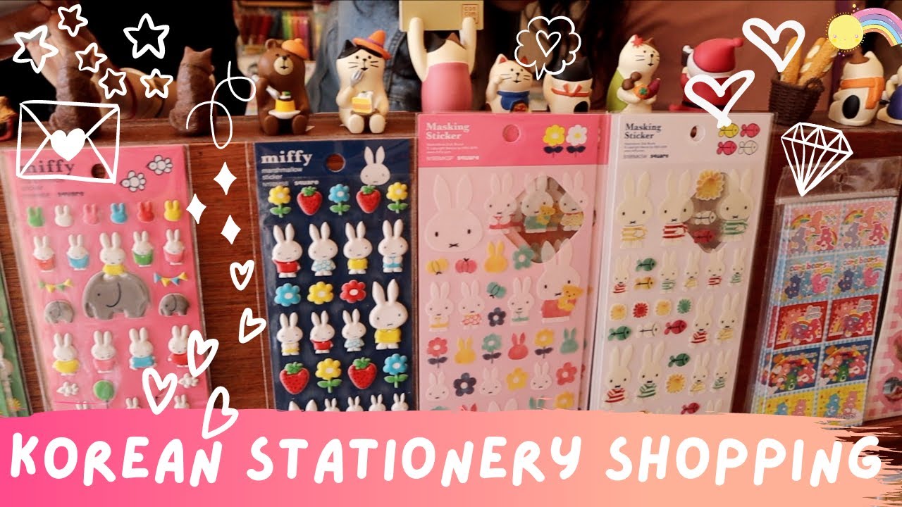 Cute Korean Stationery Shopping & Vintage Japanese Stuff in Seoul