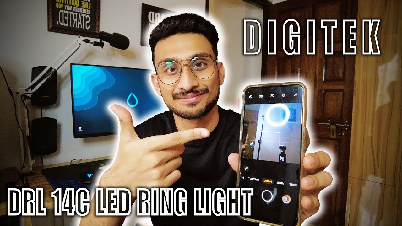 Digitek DRL 14C : How good can be a budget ring light?