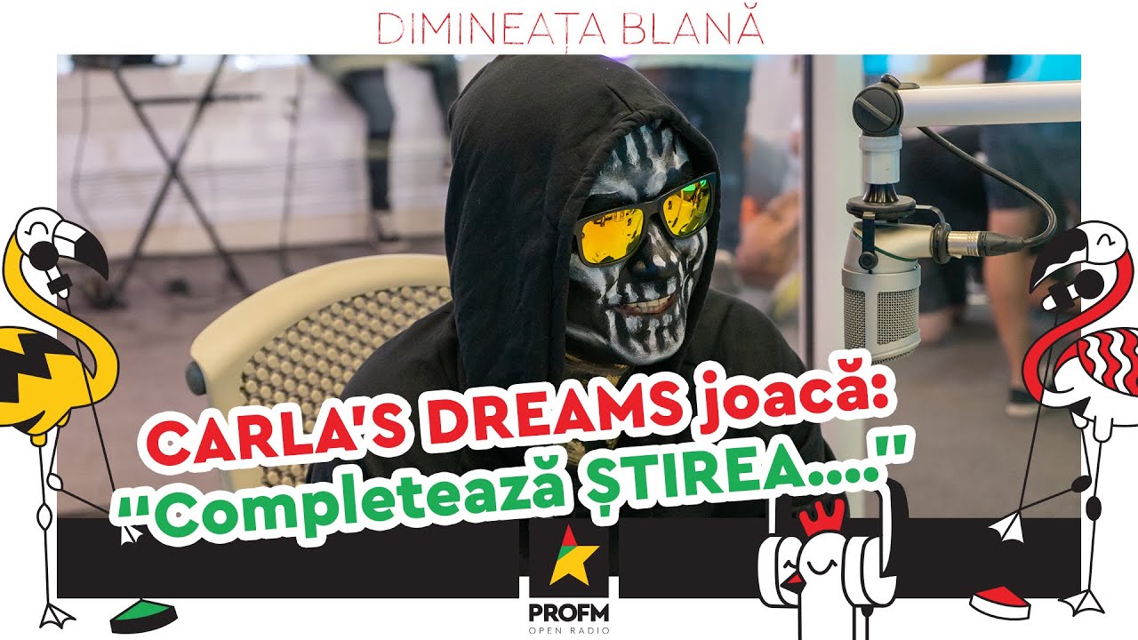 CARLA’S DREAMS joacă:“Completează ȘTIREA....” la  #DimineataBlana cu Veve și Coțofană