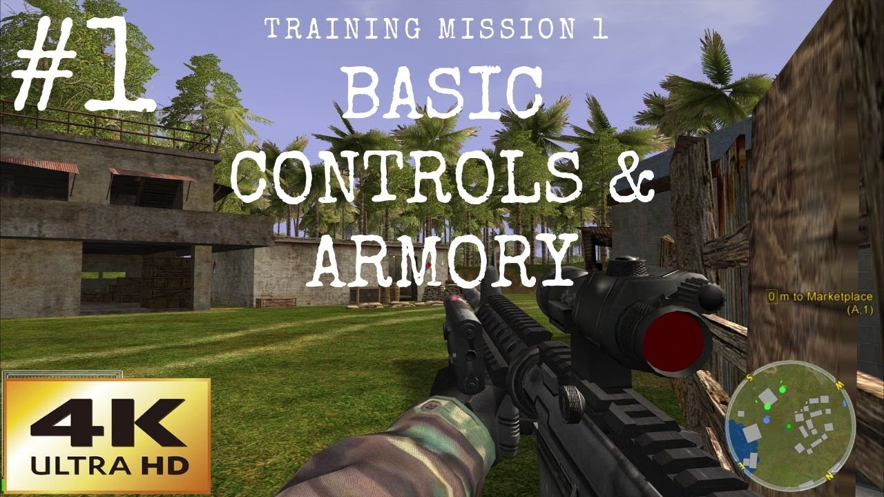 Joint Operations: Typhoon Rising | Classic Games In 4K | Training Mission | Basic Controls & Armory