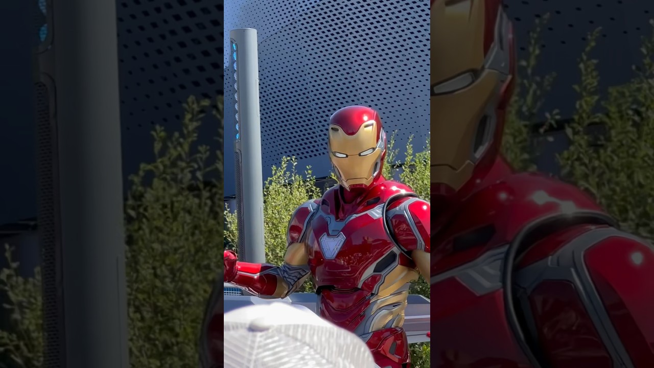 🤩 All the Avengers at Disneyland Paris Avengers Campus #disney #avengerscampus #disneyland