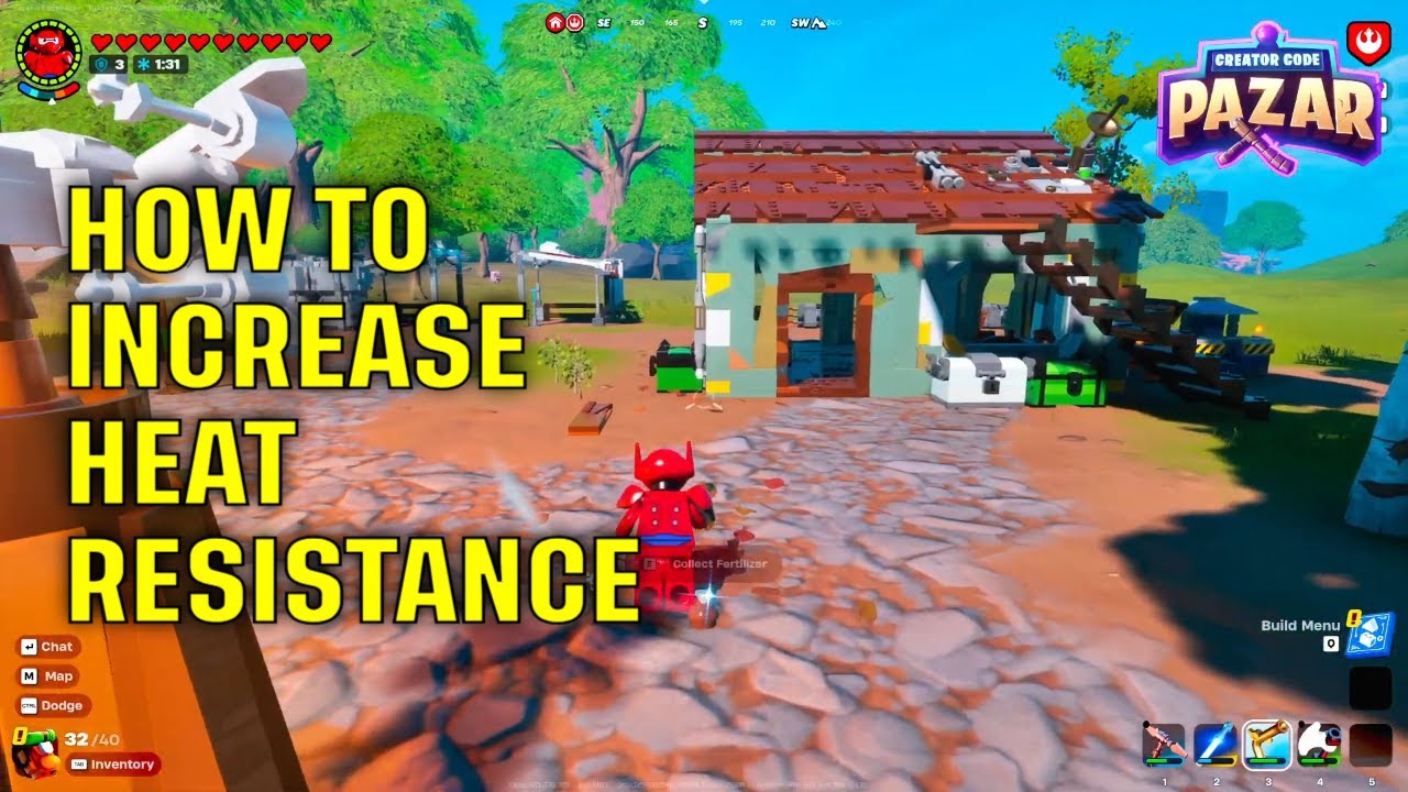 How to Increase Cold Resistance in Lego Fortnite Quick Guide