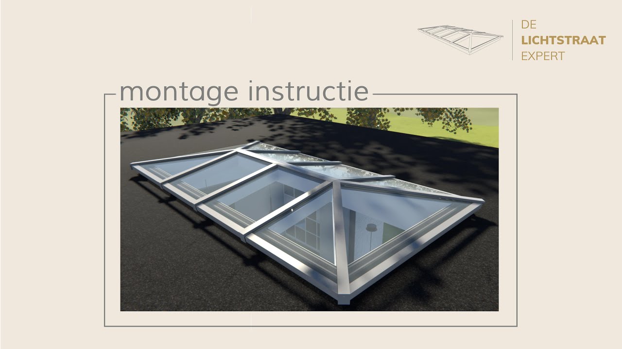 Montage instructie - Schilddak | De Lichtstraat Expert