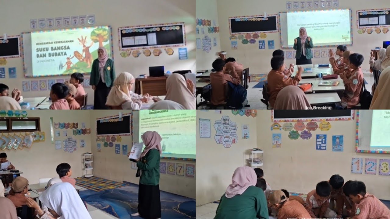 PRAKTIK MENGAJAR PENDIDIKAN PANCASILA KELAS IV AL-GHAZALI