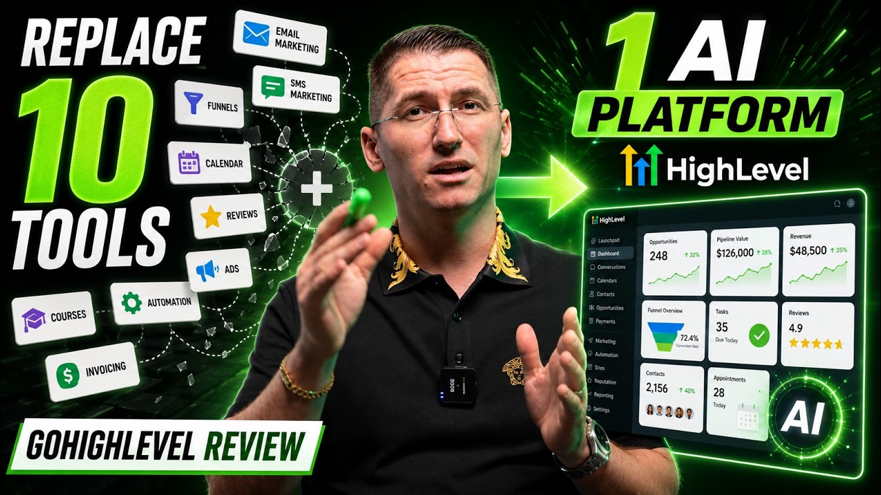 Replace 10 Business Tools With One AI Platform | GoHighLevel Review