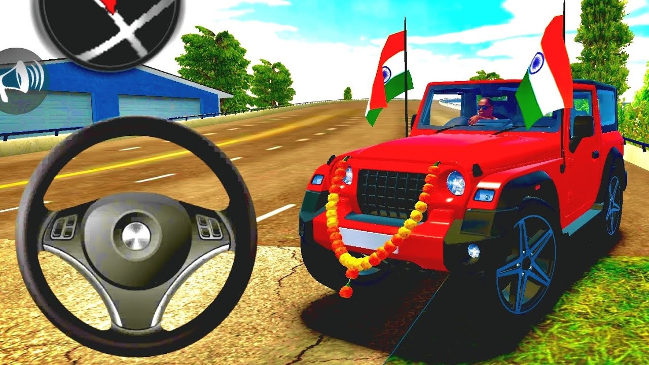 Modified Mahindra Thar 😱 Game Indian Game's (Gadi wala Games) #2026 #indian #simulare #games 