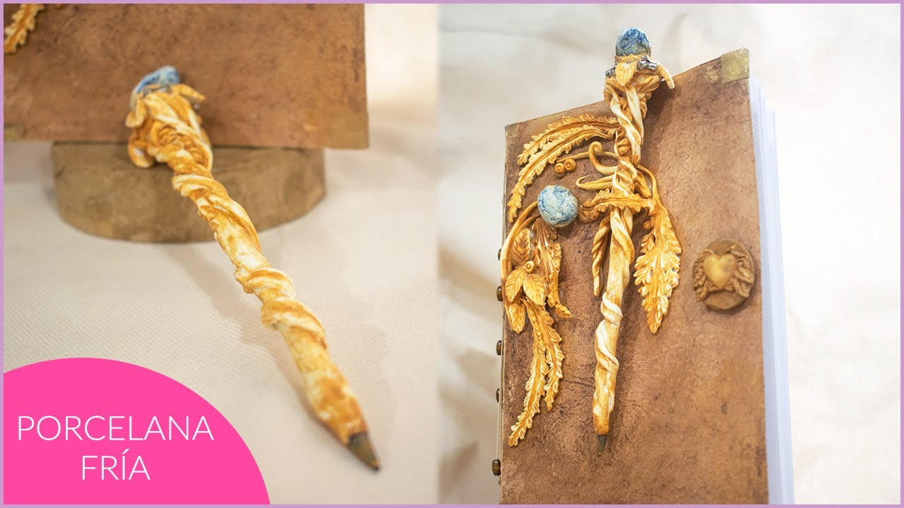Cómo decorar lapicera mágica DECORADA DIY ✨ Porcelana Fría elarcademeyde