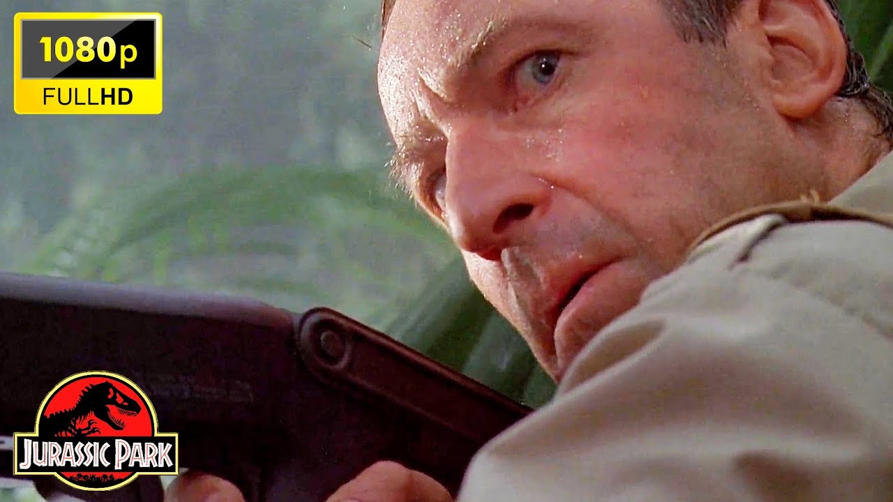 Robert Muldoon's death scene - Jurassic Park (1993)