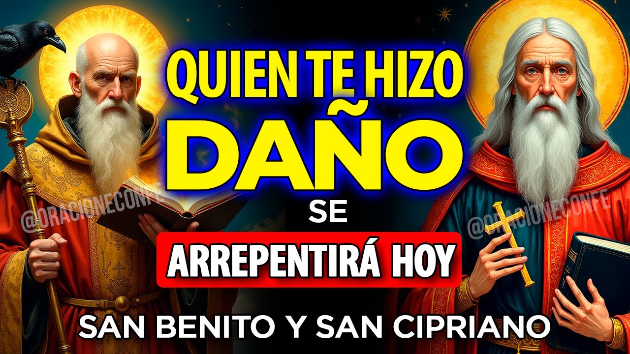 🔴SAN BENITO y SAN CIPRIANO: LA MÁS FUERTE ORACIÓN PARA VOLTEAR MAGIAS Y DESTRUIR ENEMIGOS🙏