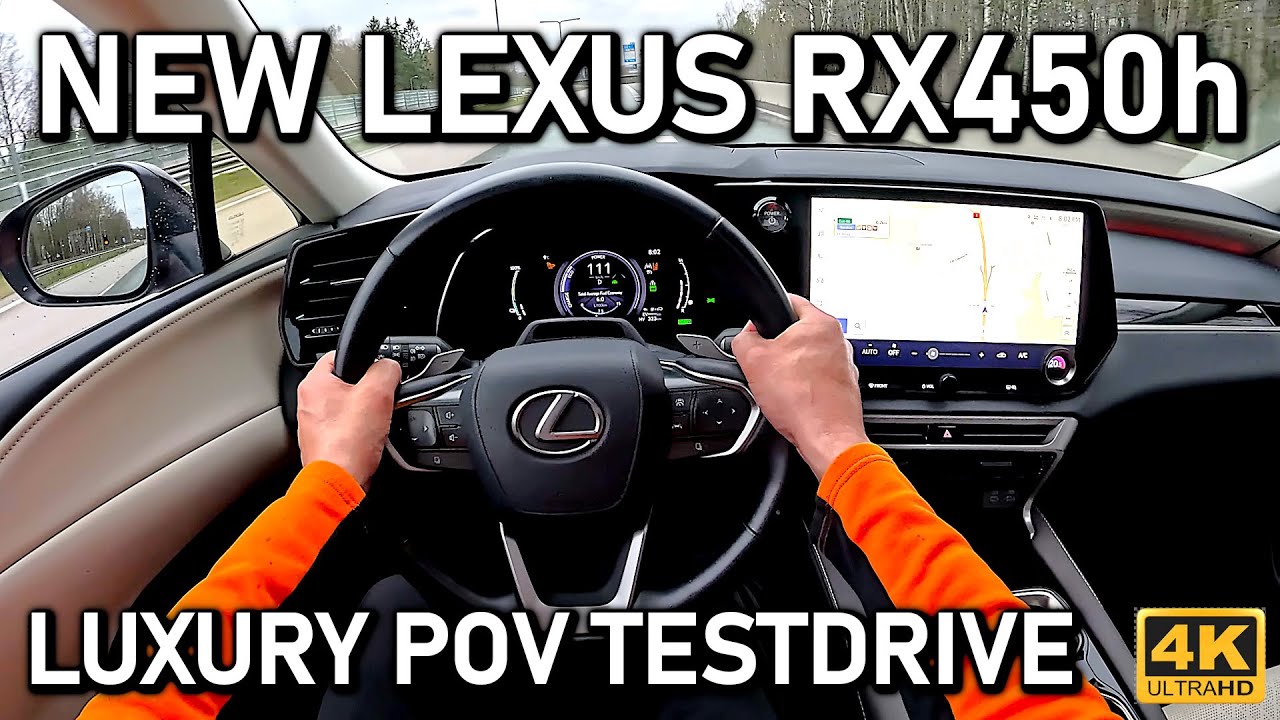 NEW Lexus RX450h+ (2024) POV Testdrive