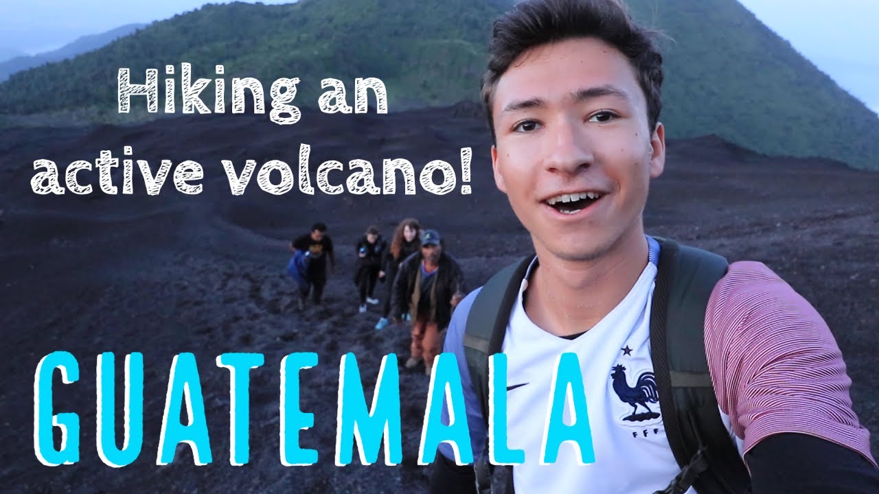 Hiking an active Volcano (Pacaya), Guatemala 🇬🇹