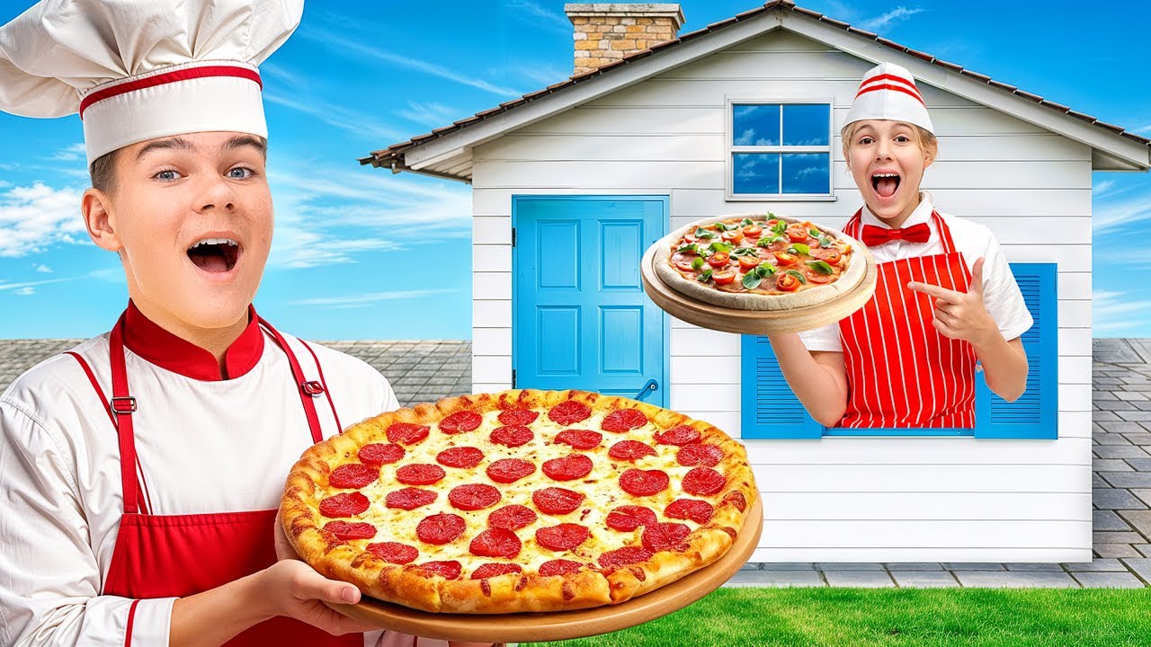 Я ПРЕВРАТИЛ СВОЙ ДОМ В ПИЦЦЕРИЮ! 🍕🏠