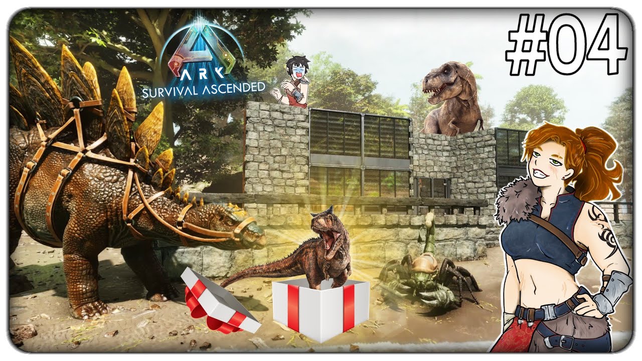 INIZIO A COSTRUIRE LA CASA E VINCO UN CARNO GRATIS MA ARRIVA UN T-REX | ARK Survival Ascended ep.04