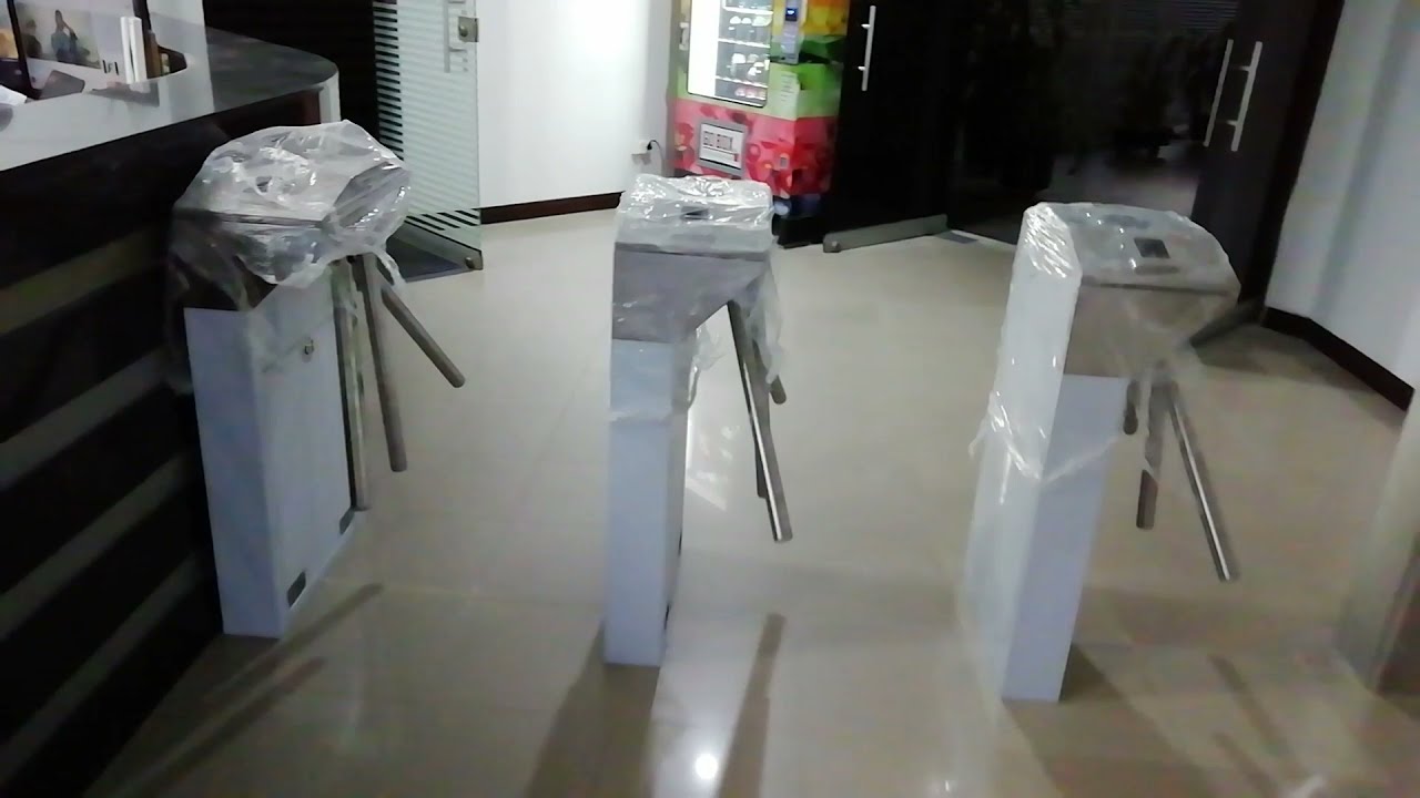 INSTALACIÓN TORNIQUETES ZK