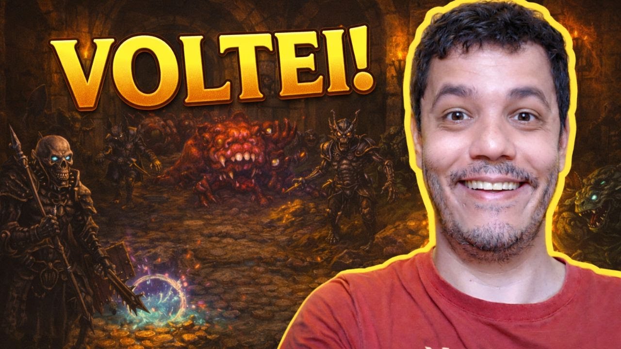 ESTAMOS DE VOLTA E COM NOVIDADES PARA O CANAL