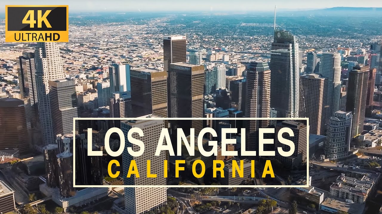 Flying over  - Los Angeles, California | 4K Drone Tour