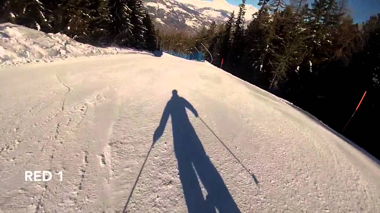 Pila Ski Run Red 1