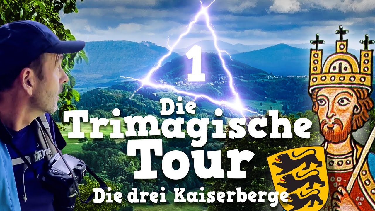 20 Die Trimagische Tour Tag 1. Die drei Kaiserberge. Wanderung auf der Schwäbischen Alb