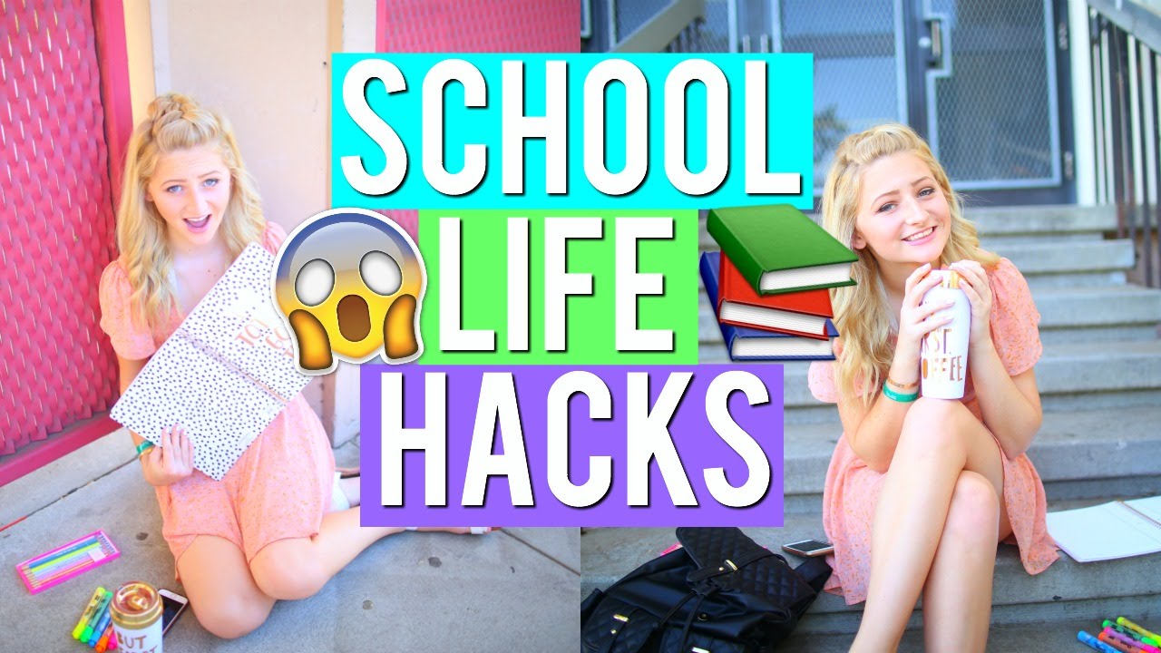 SCHOOL LIFE HACKS 2016 : BACK TO SCHOOL | Kalista Elaine