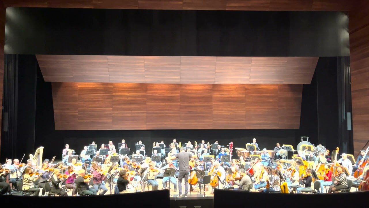 General Rehearsal Shostakovich 6th, TFE Orchestra. Valentin Uryupin Conductor. 05.01.2022