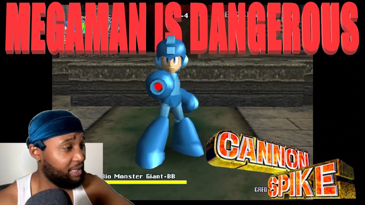 CAPCOM CANNON SPIKE GAMEPLAY USING MEGAMAN! THIS GAME IS UNDERRATED!! SEGA DREAMCAST