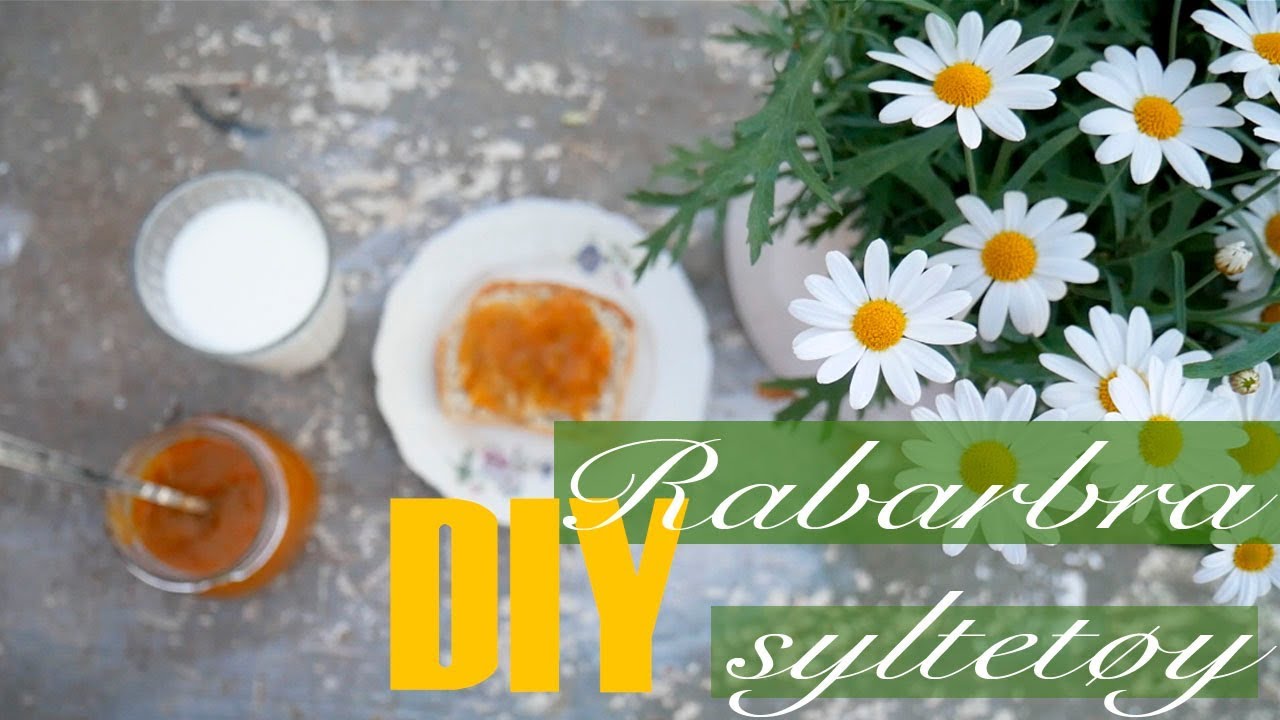 DIY Rabarbrasyltetøy | Rett fra hagen