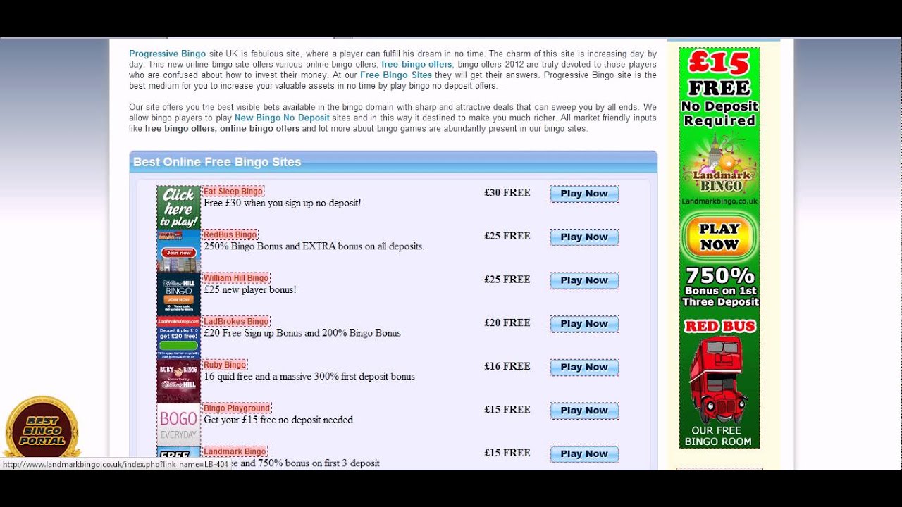 Online Bingo Offers