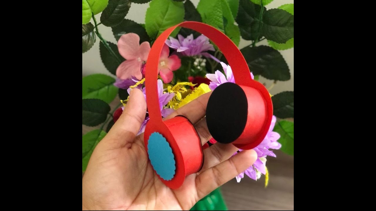 como fazaer fone do tema tiktok com tesoura