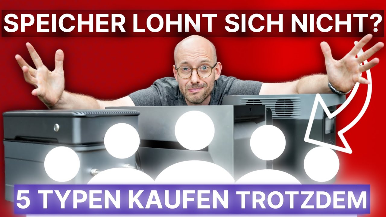Speicher fürs Balkonkraftwerk lohnt sich nicht? Diese 5 Typen kaufen trotzdem