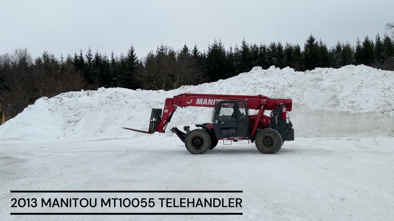 2013 MANITOU MT10055TELEHANDLER