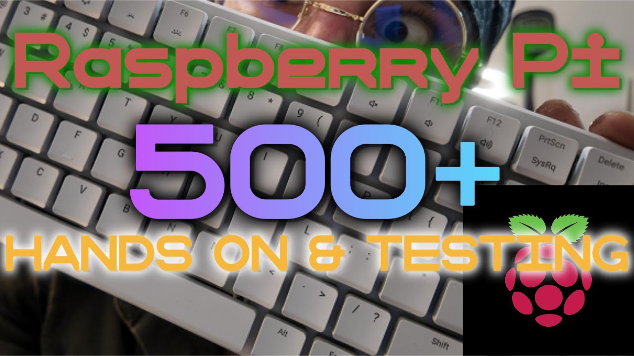 Распаковка и тестирование Raspberry Pi 500+