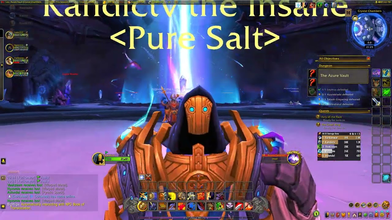 Live - Level 57-59 - The Azure Vault