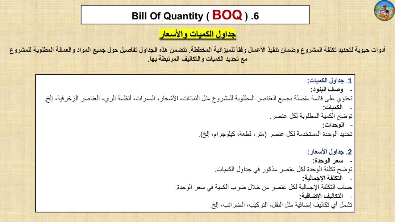 رموز ومصطلحات ورقيات المكتب الفني ( الحلقة الرابعة )