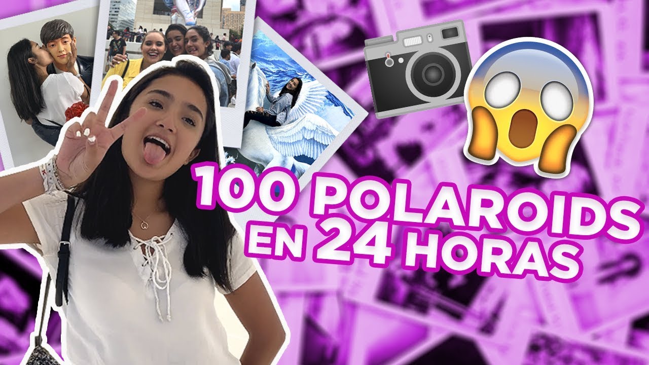 100 FOTOS POLAROIDS EN 24 HRS. XIME PONCH