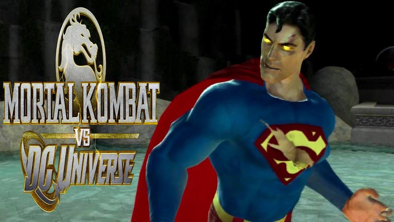 Mortal Kombat Vs DC Universe - Superman Playthrough - Very Hard (MK Universe)