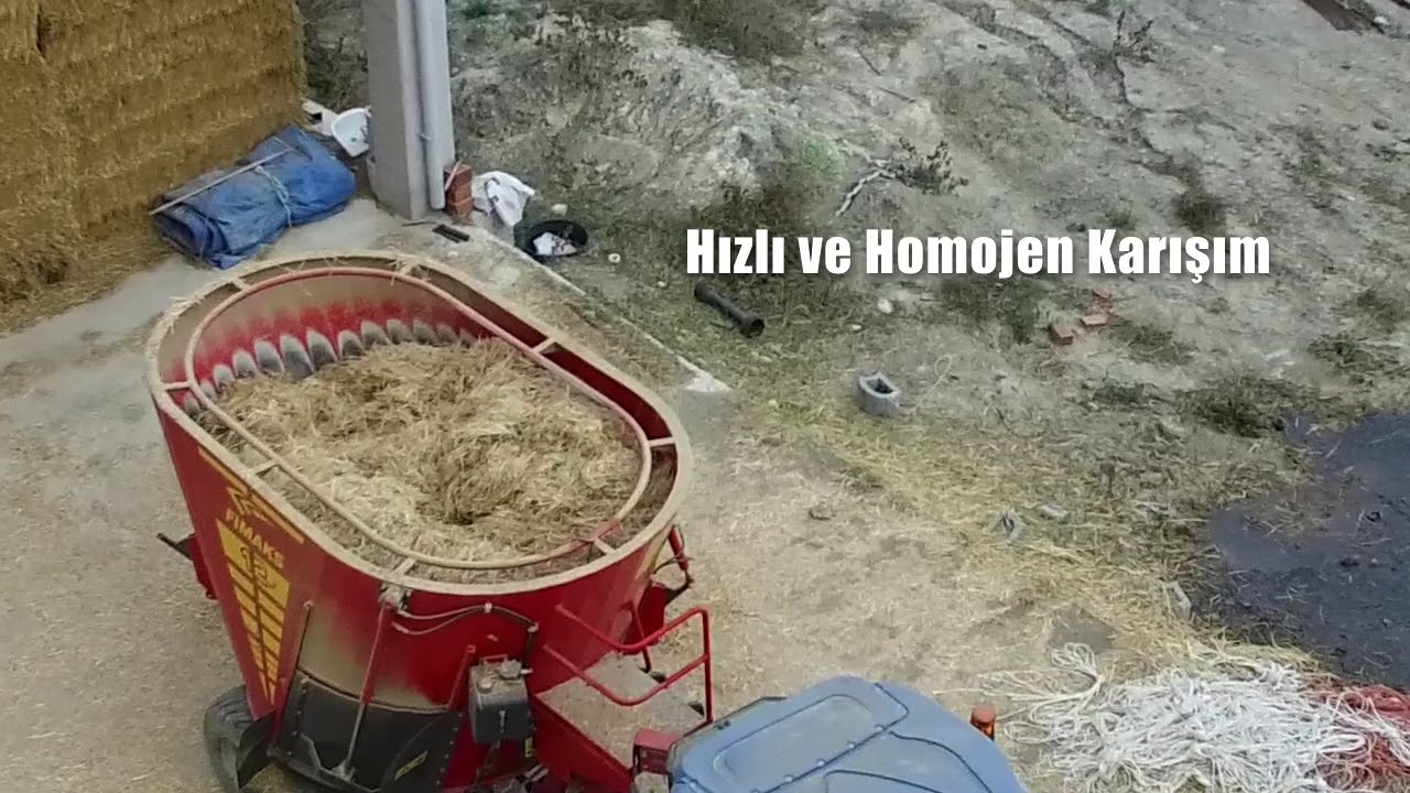 FIMAKS FMV 12 / YEM KARMA MAKİNESİ / MIXER FEEDER / 12m3