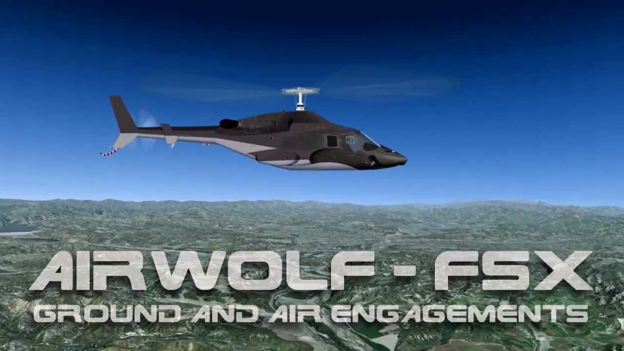 Airwolf (FSX): Ground and Air Engagements