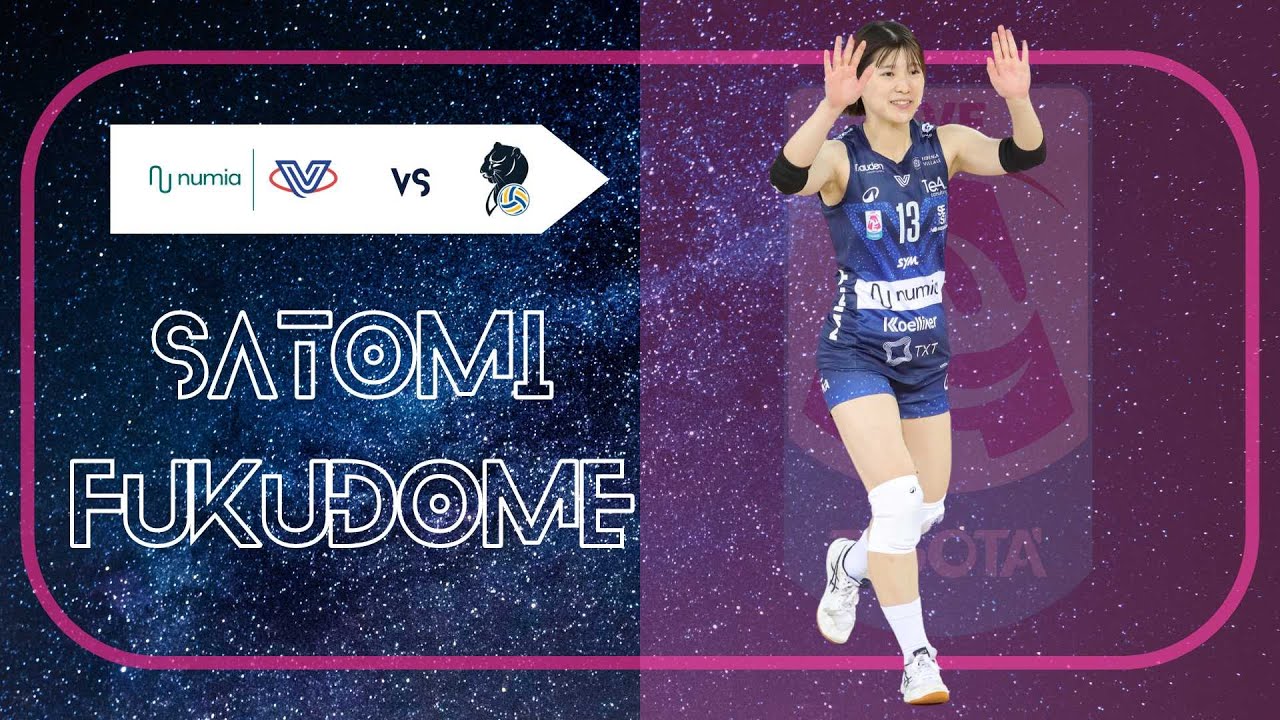 SATOMI FUKUDOME | Amazing debut vs Conegliano