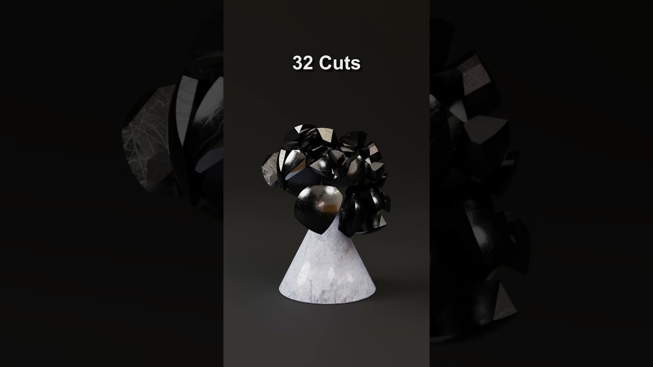 Sphere Cuts Physics Simulation