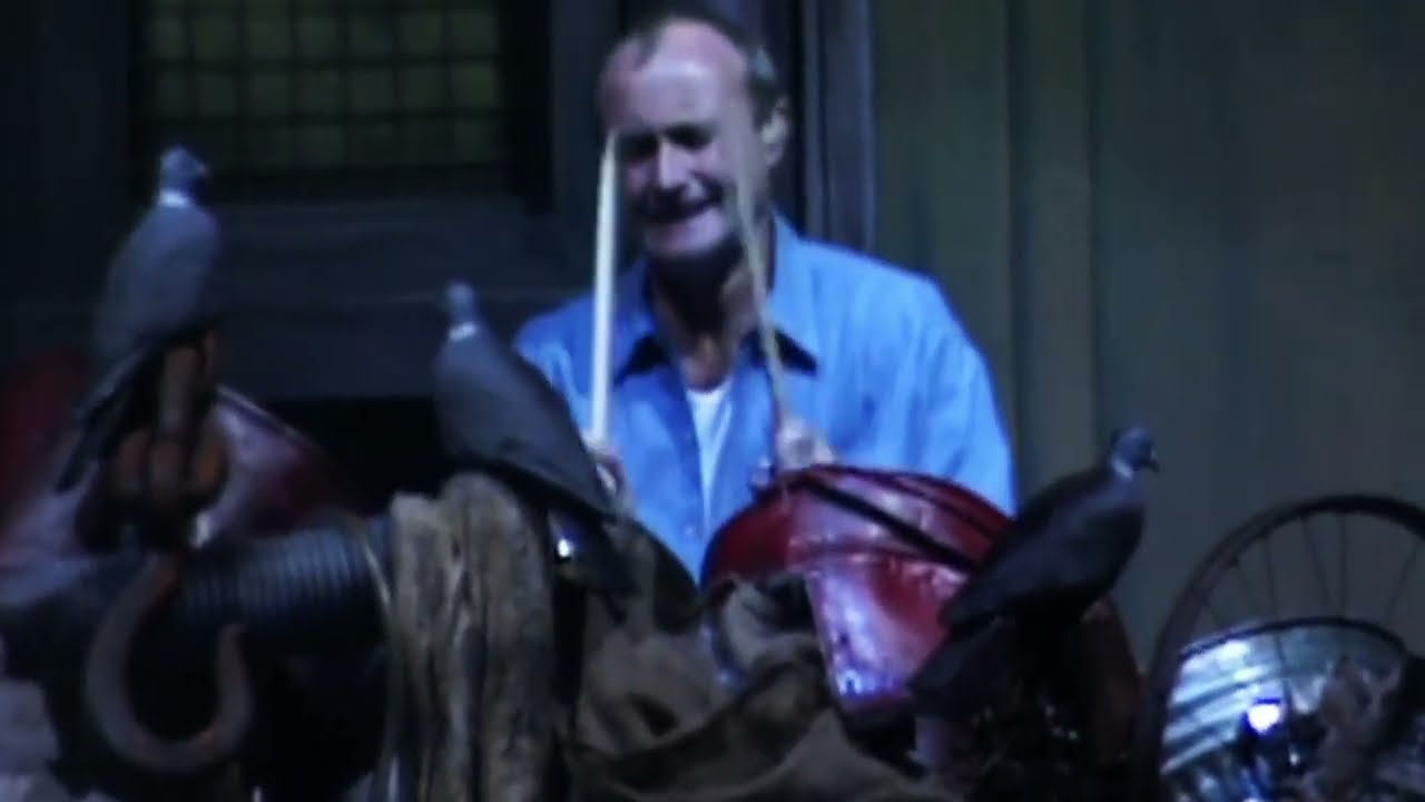 Phil Collins & Ricky Lawson | Rubbishkit drum duet | Live in Orlando 02.06.1994 | Pro-shot footage