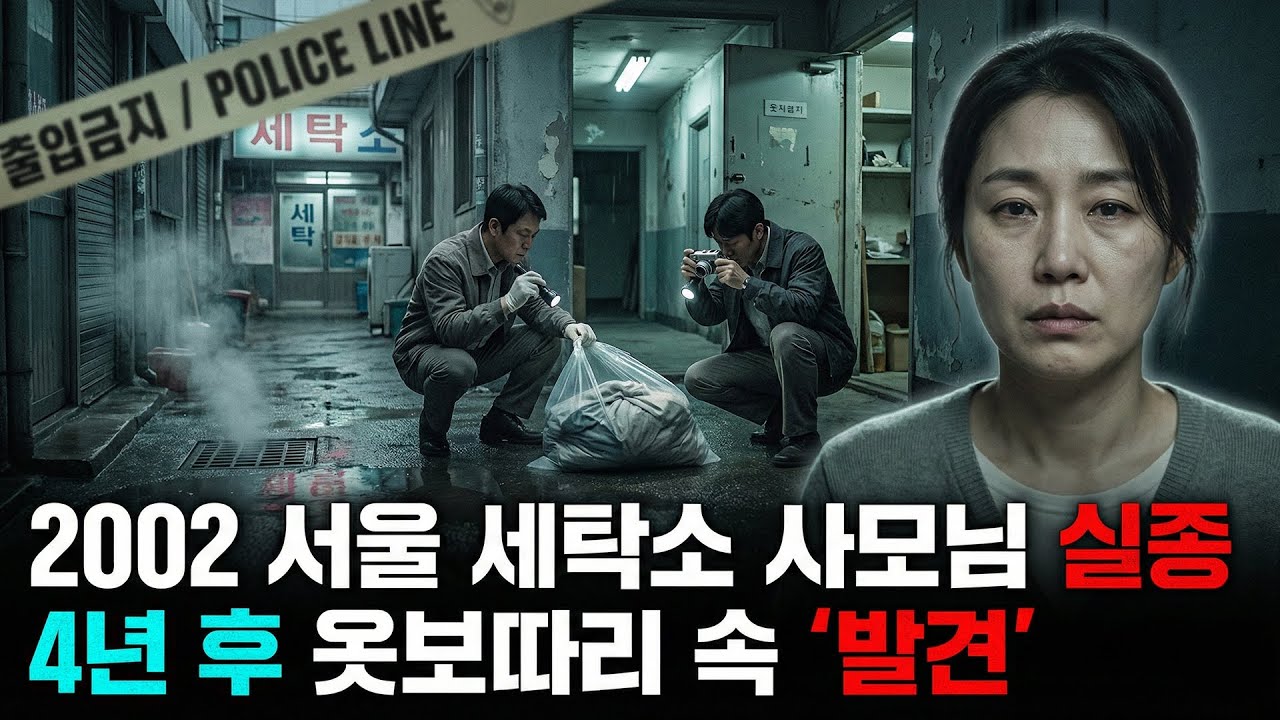 2002년 서울 세탁소 주인 부인 실종.. 4년 후 수거된 옷보따리 속 충격적 진실 | 실제 이야기 | 바이럴 이야기 | 바이럴 이야기 | 트렌딩 이야기