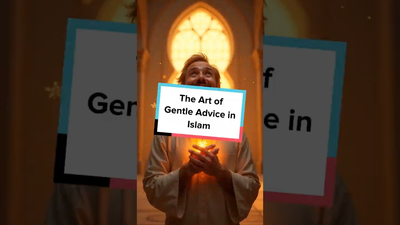 The Art of Gentle Advice in Islam