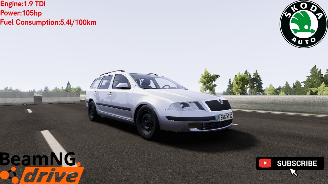 BeamNG Drive- Skoda Octavia Combi