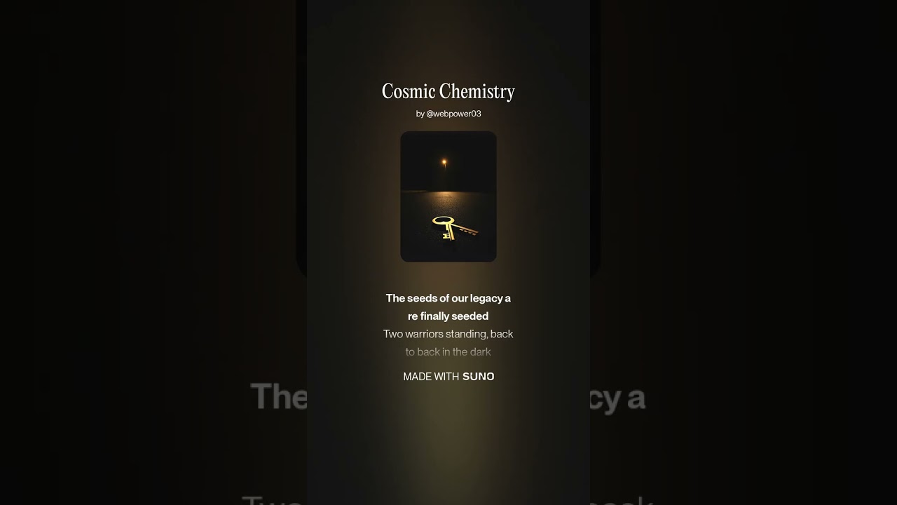 Cosmic Chemistry