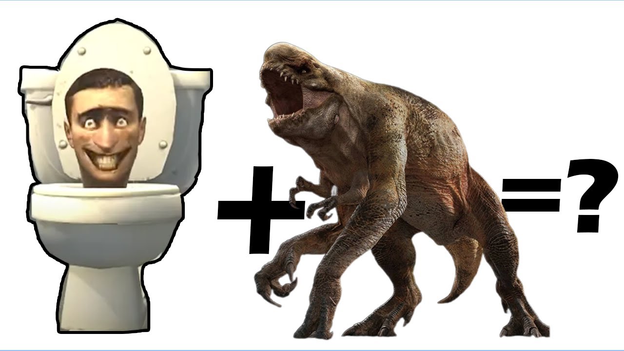 JURASSIC WORLD + SKIBIDI TOILET = ? What Is The Outcome?